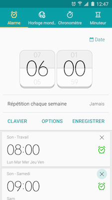 Alarme de reveil 6