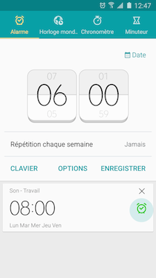 Alarme de reveil 8