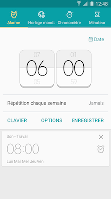 Alarme de reveil 9