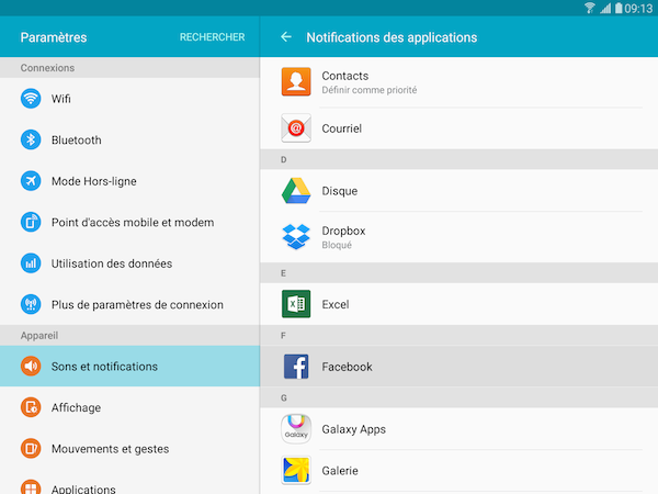 Notification 9