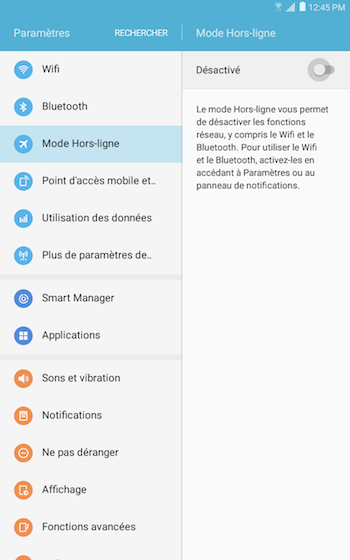 Mode hors-ligne 1