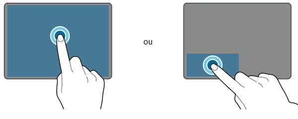 Pavé tactile 2