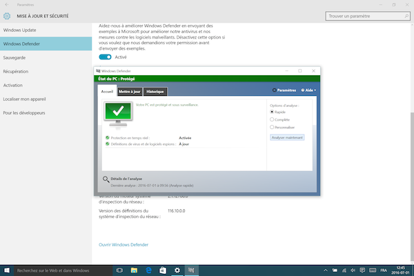Windows Defender 7