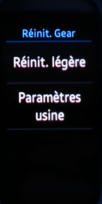 Réinitialisation 5