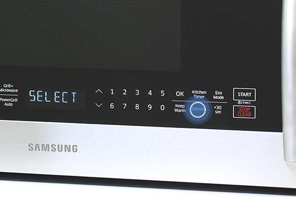 Four à micro-ondes Samsung ME21K7010DS: Mode démo