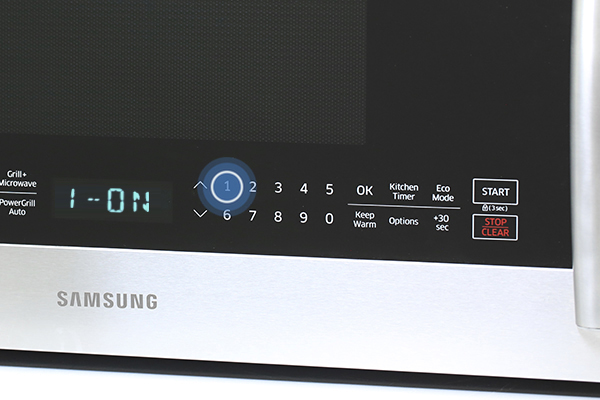 Four à micro-ondes Samsung ME21K7010DS: Mode démo