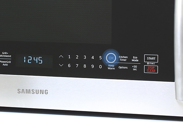 Four à micro-ondes Samsung ME21K7010DS: Mode démo