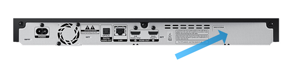 UBD-K8500 back