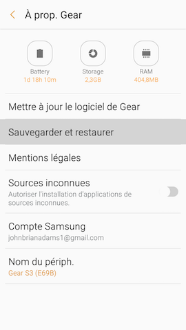 Sauvegarder et restaurer 4
