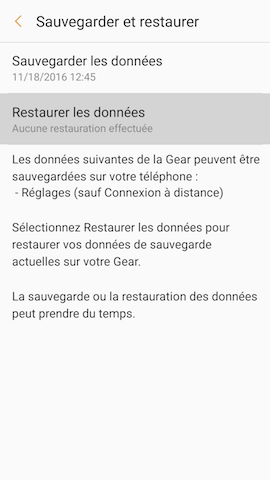 Sauvegarder et restaurer 6