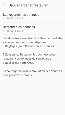 Sauvegarder et restaurer 7