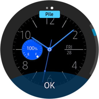 Gear S3 Frontier: Modifier et personnaliser le type de cadran (SM-R760)