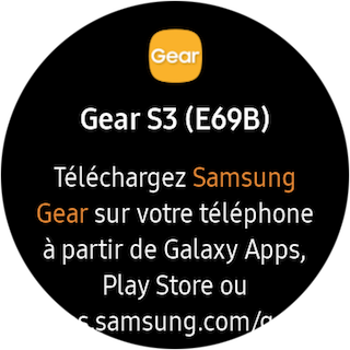 Gear S3 Classic: Réinitialiser l'appareil (SM-R770)