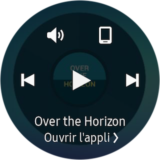 Gear S3 Frontier: Écouter de la musique (SM-R760)