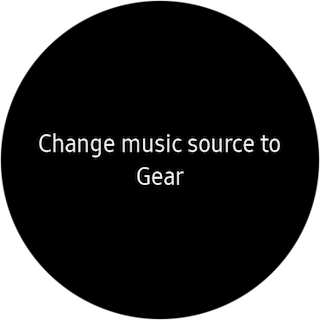 Gear S3 Frontier: Écouter de la musique (SM-R760)