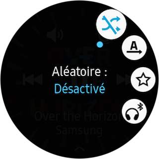 Gear S3 Frontier: Écouter de la musique (SM-R760)