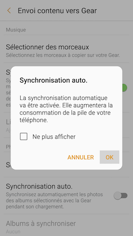 Gear S3 Frontier: Écouter de la musique (SM-R760)