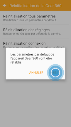 Réinitialisation 8