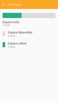 Stockage 6