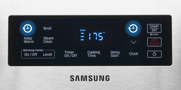 Cuisinière électrique Samsung NE59K3310SS: Fonction Shabbat