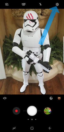 Comment lancer rapidement l application appareil photo a partir de mon Samsung Galaxy S8
