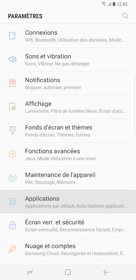 comment vider le cache d une application sur tablette samsung