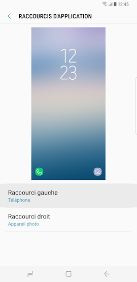 Galaxy S8: Épingler des applications sur l'écran de verrouillage (SM-G950W)
