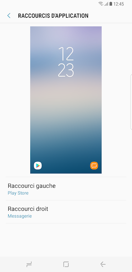 Galaxy S8: Épingler des applications sur l'écran de verrouillage (SM-G950W)