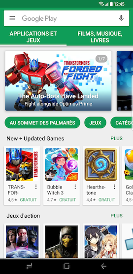 Galaxy S8: Épingler des applications sur l'écran de verrouillage (SM-G950W)