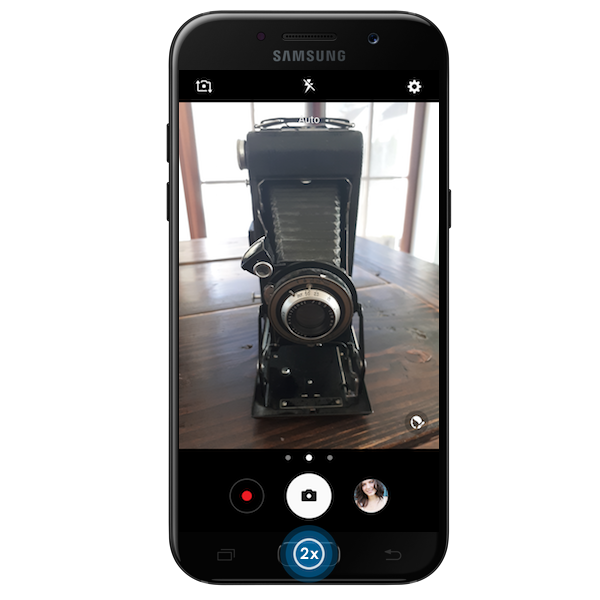 Galaxy A5 (2017): Lancer rapidement l'application appareil photo (SM-A520W)