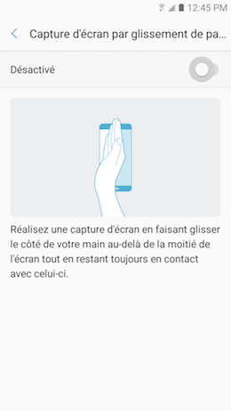 Galaxy A5 (2017): Réaliser une capture d’écran (SM-A520W)