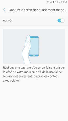 Galaxy A5 (2017): Réaliser une capture d’écran (SM-A520W)