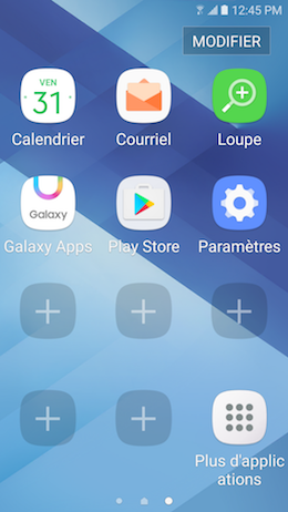 Galaxy A5 (2017): Mode simplifié (SM-A520W)