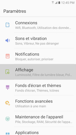 Galaxy A5 (2017): Mode simplifié (SM-A520W)