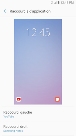 Galaxy A5 (2017): Épingler des applications sur l'écran de verrouillage (SM-A520W)