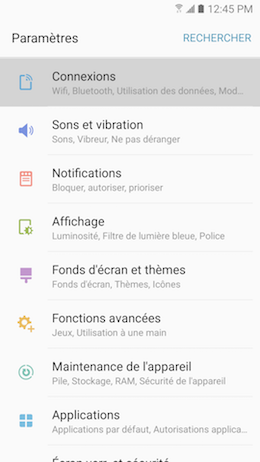 Galaxy A5 (2017): Mode hors-ligne (SM-A520W)