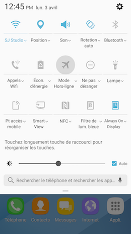 Galaxy A5 (2017): Mode hors-ligne (SM-A520W)