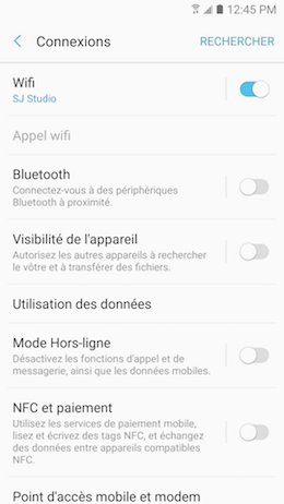 Galaxy A5 (2017): Mode hors-ligne (SM-A520W)
