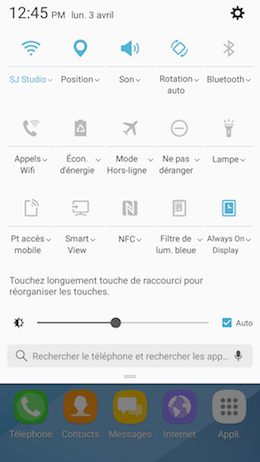 Galaxy A5 (2017): Mode hors-ligne (SM-A520W)