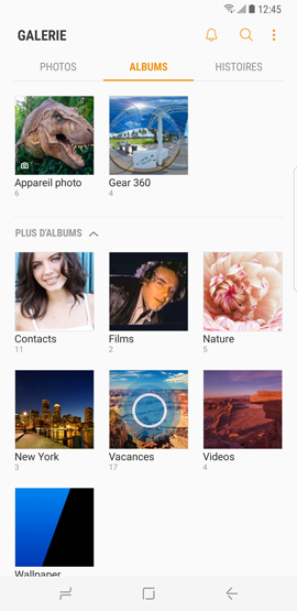 Galaxy S8: Dessiner ou écrire sur une photo (SM-G950W)