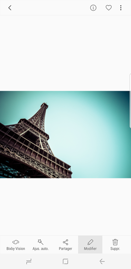 Galaxy S8: Dessiner ou écrire sur une photo (SM-G950W)
