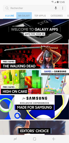 Galaxy S8: Galaxy Apps (SM-G950W)
