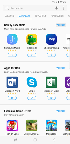 Galaxy S8: Galaxy Apps (SM-G950W)