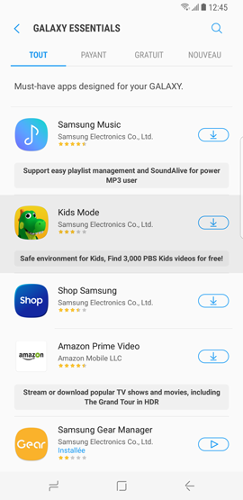 Galaxy S8: Galaxy Apps (SM-G950W)