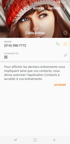 Comment attribuer une sonnerie différente à chaque contact sur mon Samsung Galaxy S8/S8+ ?