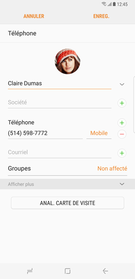 Comment attribuer une sonnerie différente à chaque contact sur mon Samsung Galaxy S8/S8+ ?