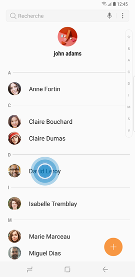 Comment attribuer une sonnerie différente à chaque contact sur mon Samsung Galaxy S8/S8+ ?