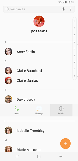 Comment attribuer une sonnerie différente à chaque contact sur mon Samsung Galaxy S8/S8+ ?
