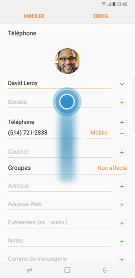 Comment attribuer une sonnerie différente à chaque contact sur mon Samsung Galaxy S8/S8+ ?