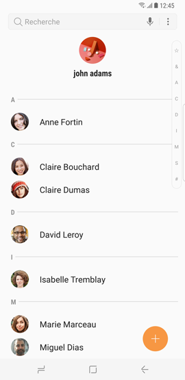 Comment attribuer une sonnerie différente à chaque contact sur mon Samsung Galaxy S8/S8+ ?